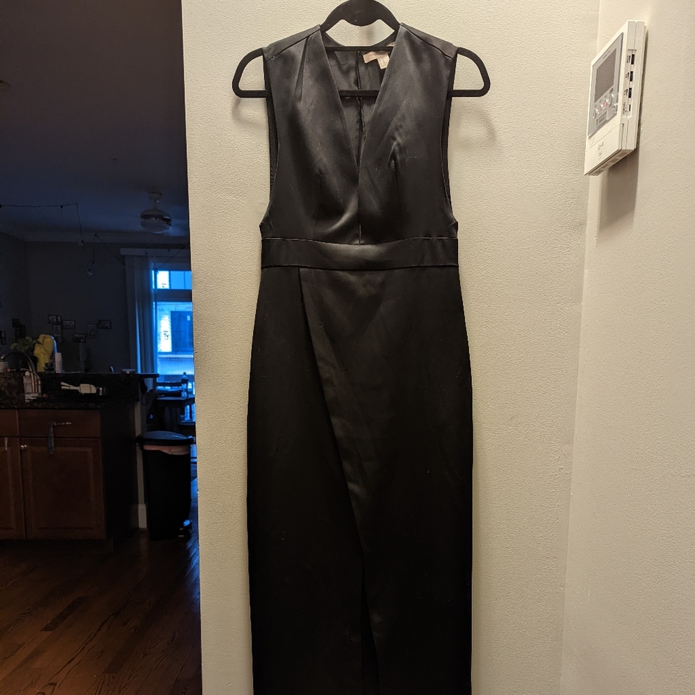 Forever21 Contemporary Deep-V Evening Gown